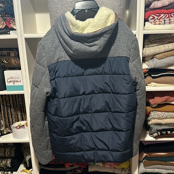 Fleece lined men’s coat - Picture 5 of 8